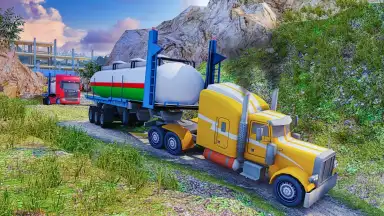 Screenshot von Oil Tanker Transport Offroad Truck Driver 3