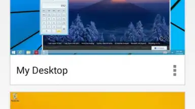 Screenshot von Microsoft Remote Desktop Beta 11