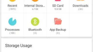 Screenshot von File Manager 12
