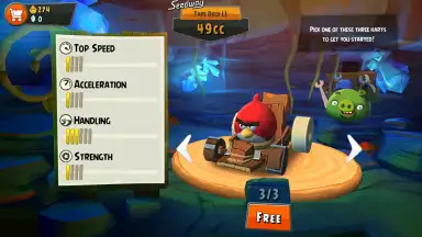 Screenshot von Angry Birds Go! 7