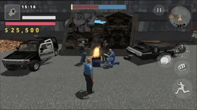 Screenshot von Police Cop Simulator. Gang War 4