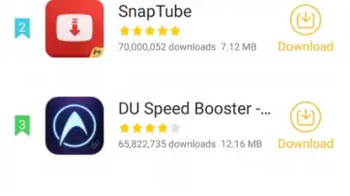 Screenshot von MoboPlay App Store 5