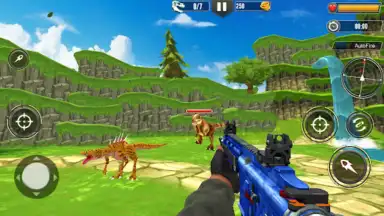 Screenshot von Dinosaur Hunter 3D Game 2