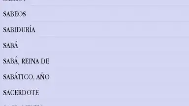 Screenshot von Diccionario Bíblico Nelson 5