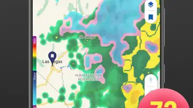 Screenshot von NOAA Weather Radar 1