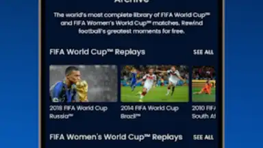 Screenshot von FIFA+ | Football entertainment 15
