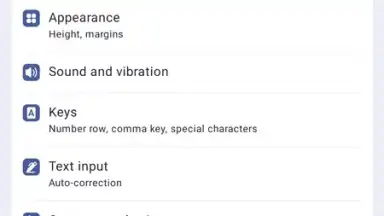 Screenshot von Yandex Keyboard 24