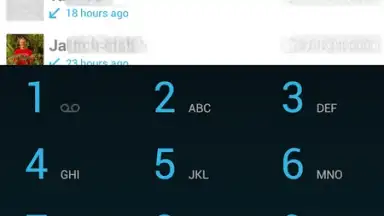 Screenshot von KitKat Dialer 5
