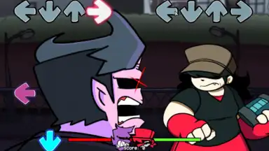 Screenshot von FNF Garcello Annie Hazy River 1