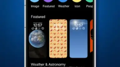 Screenshot von Lock Screen iOS 16 15
