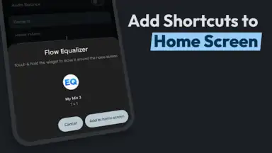 Screenshot von Flow Equalizer 3