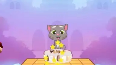 Screenshot von Talking Tom Cake Jump 2