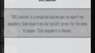 Screenshot von SAO Launcher 7