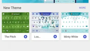 Screenshot von Real Madrid Kika Keyboard 3