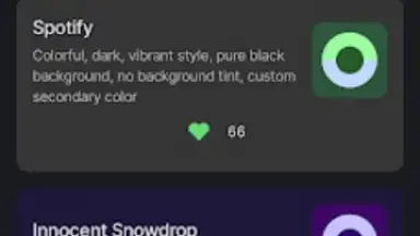 Screenshot von Repainter · dynamic themes 4