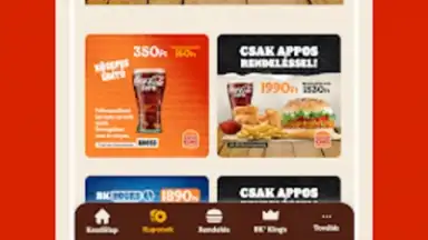 Screenshot von BURGER KING® Magyarország 5