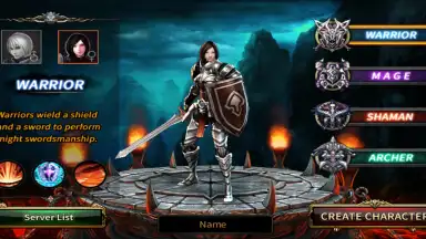 Screenshot von Arcane Online 1