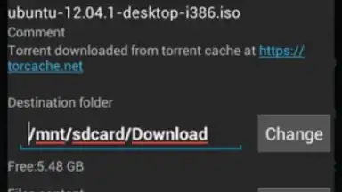 Screenshot von aDownloader New 1