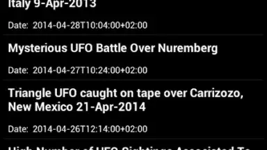 Screenshot von Latest UFO Sightings 6