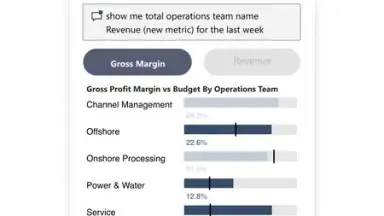 Screenshot von Microsoft Power BI 3
