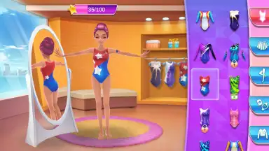 Screenshot von Gymnastics Superstar 6