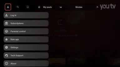 Screenshot von youtv 6