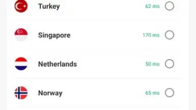 Screenshot von LVCHA VPN 6