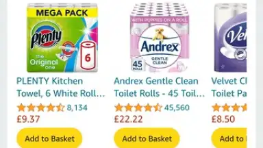 Screenshot von Amazon Shopping 4