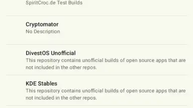 Screenshot von Droid-ify 5