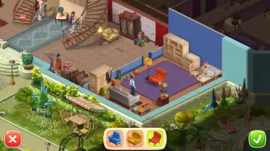 Screenshot von Homescapes 3
