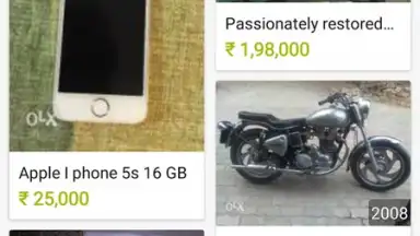 Screenshot von OLX 3