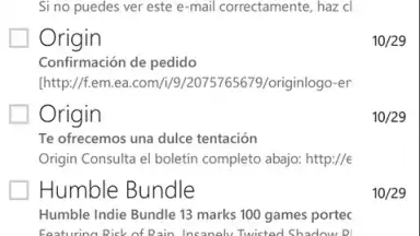 Screenshot von Outlook.com 1