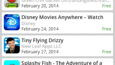 Screenshot von Mobile App Store 6