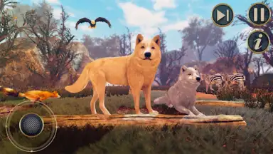 Screenshot von The Wild Wolf Animal Simulator 2