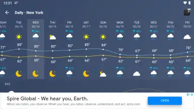 Screenshot von Weather - Accurate Weather App 1