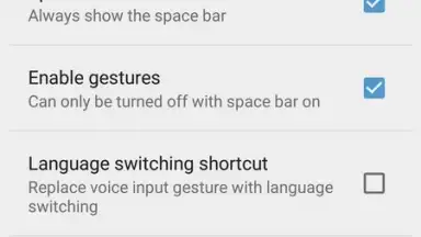 Screenshot von Minuum Keyboard 5