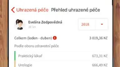 Screenshot von Moje VZP 3