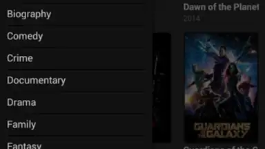 Screenshot von Popcorn Time 1