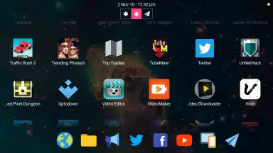 Screenshot von Leena Desktop UI 2