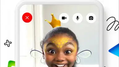 Screenshot von Facebook Messenger Kids 8