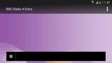 Screenshot von BBC Media Player 1