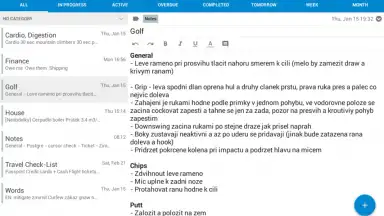 Screenshot von Tasks & Notes 1