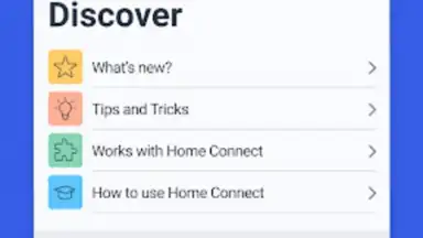 Screenshot von Home Connect 2