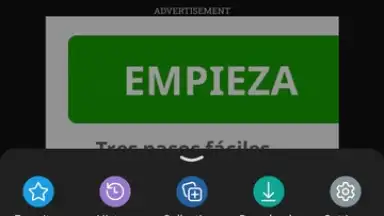 Screenshot von Microsoft Edge Dev 7