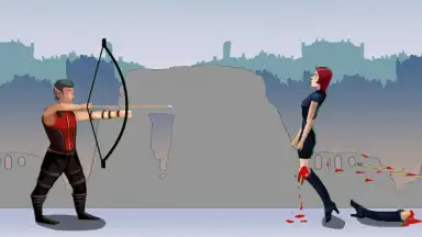 Screenshot von Apple Shooter-Protect Girls 1
