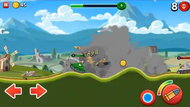 Screenshot von Hills of Steel 18