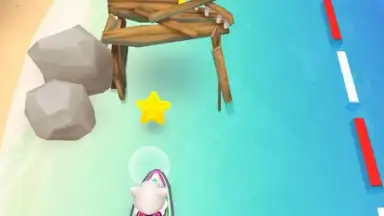 Screenshot von Talking Tom Jetski 2