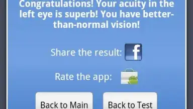 Screenshot von Eye test 6