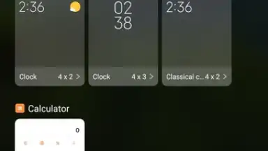 Screenshot von Xiaomi System Launcher 14