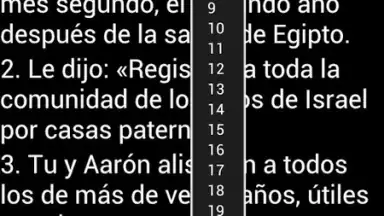 Screenshot von Biblia Latinoamericana Spanish 4